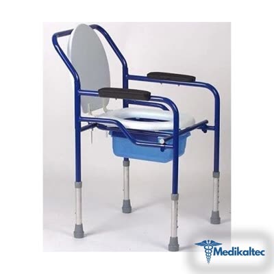 Katlanır Klozet Yükseltici - Komot - Hasta Tuvalet Sandalyesi (Model 9398)