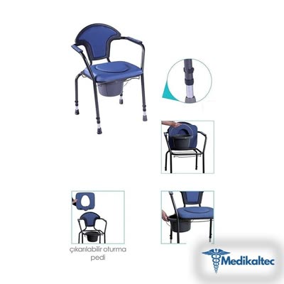 Herdegen Best Up WC'li Sandalye Hastalar İçin (Model 8951)