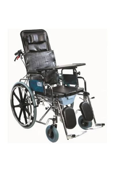 Comfort Plus Tuvalet Özellikli Banyo Tekerlekli Sandalyesi